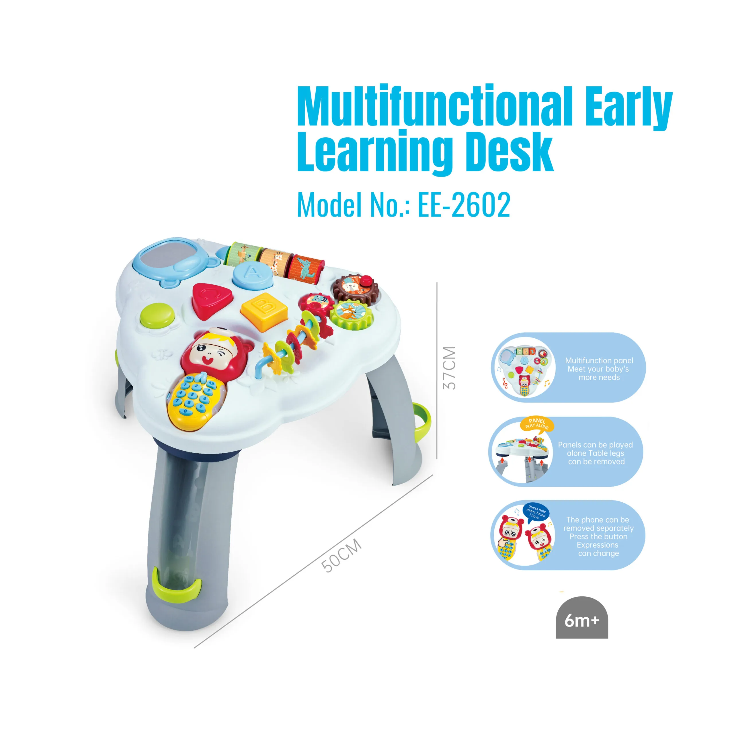 EE-2602_Multifunctional Early Learning Desk_1-1_Cover 2