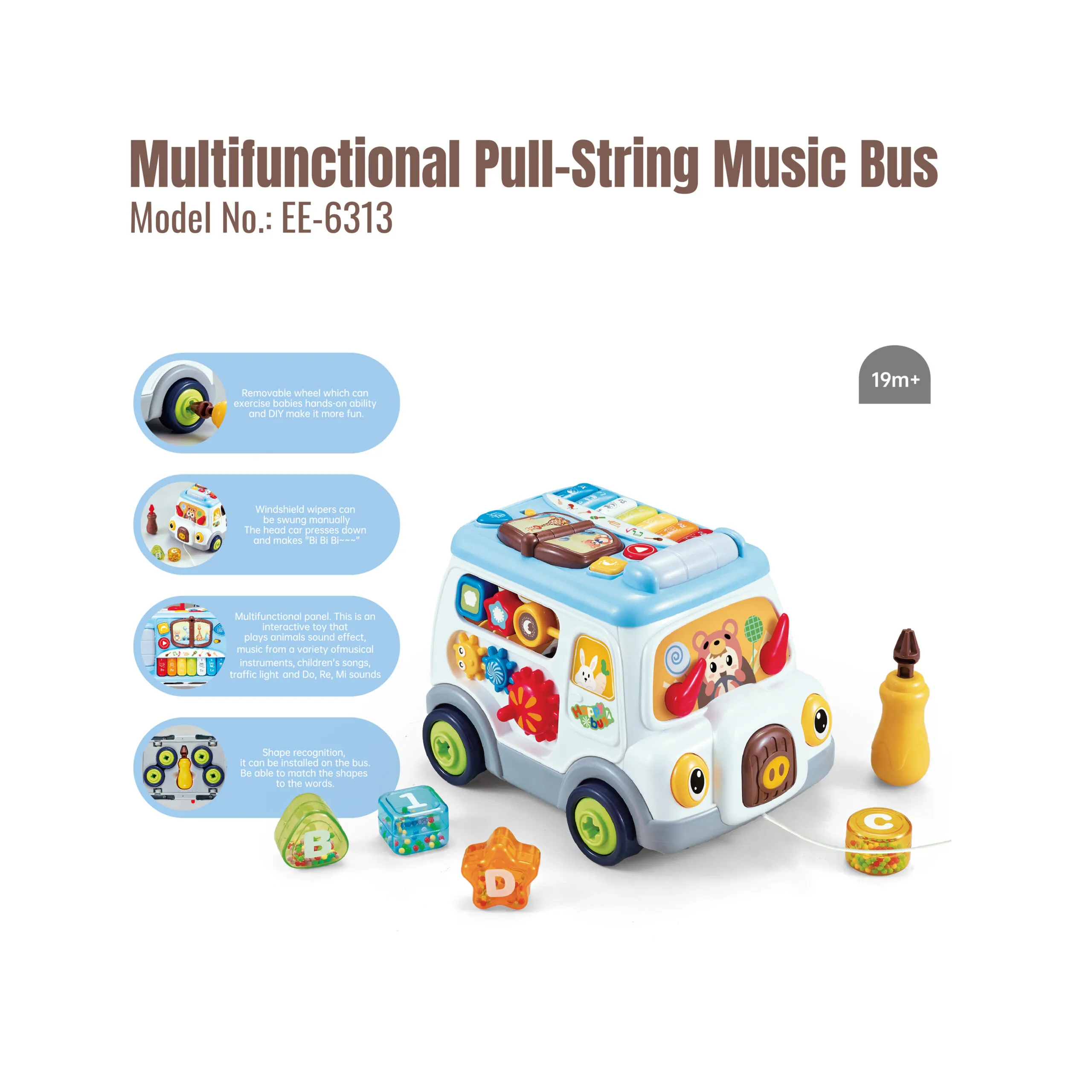 EE-6313 Multifunctonal Pull-String Music Bus_Cover