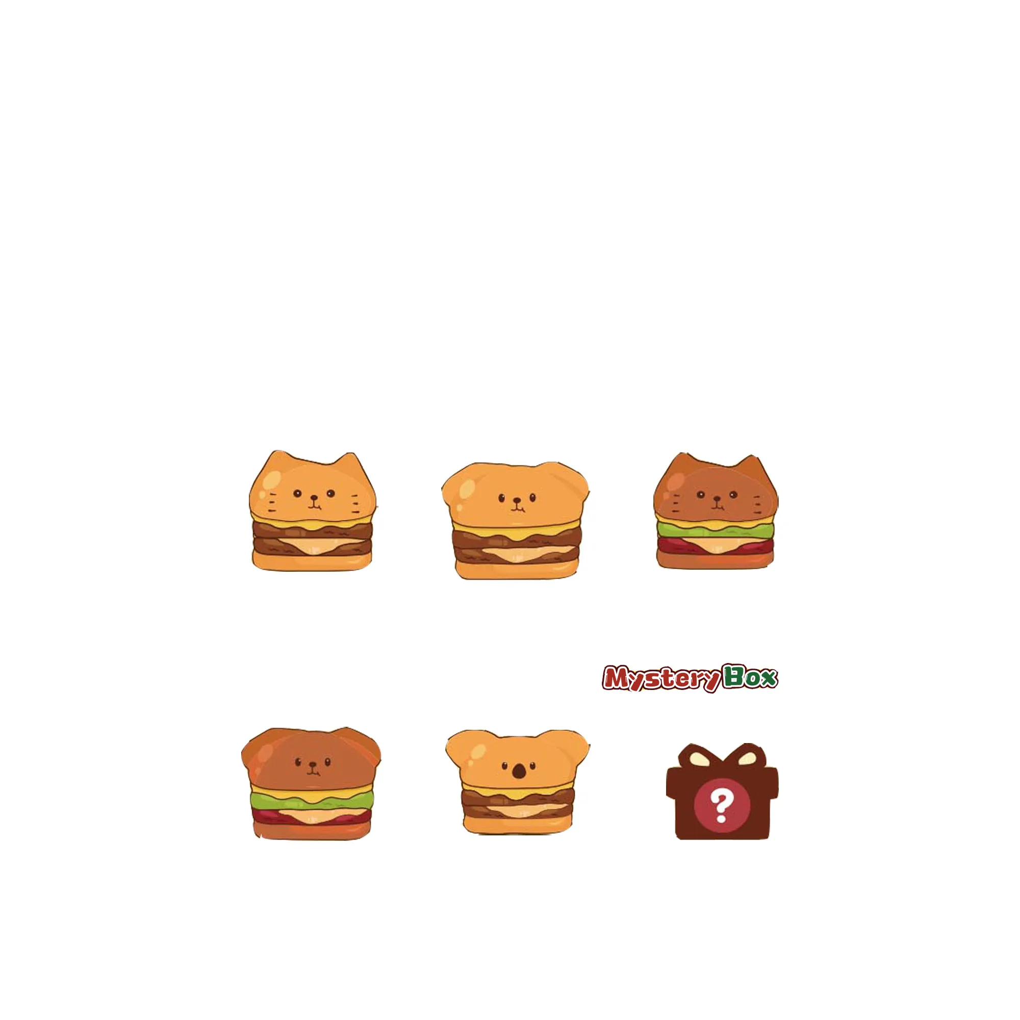 ST-166 Cute Pet Hamburger_Accessories