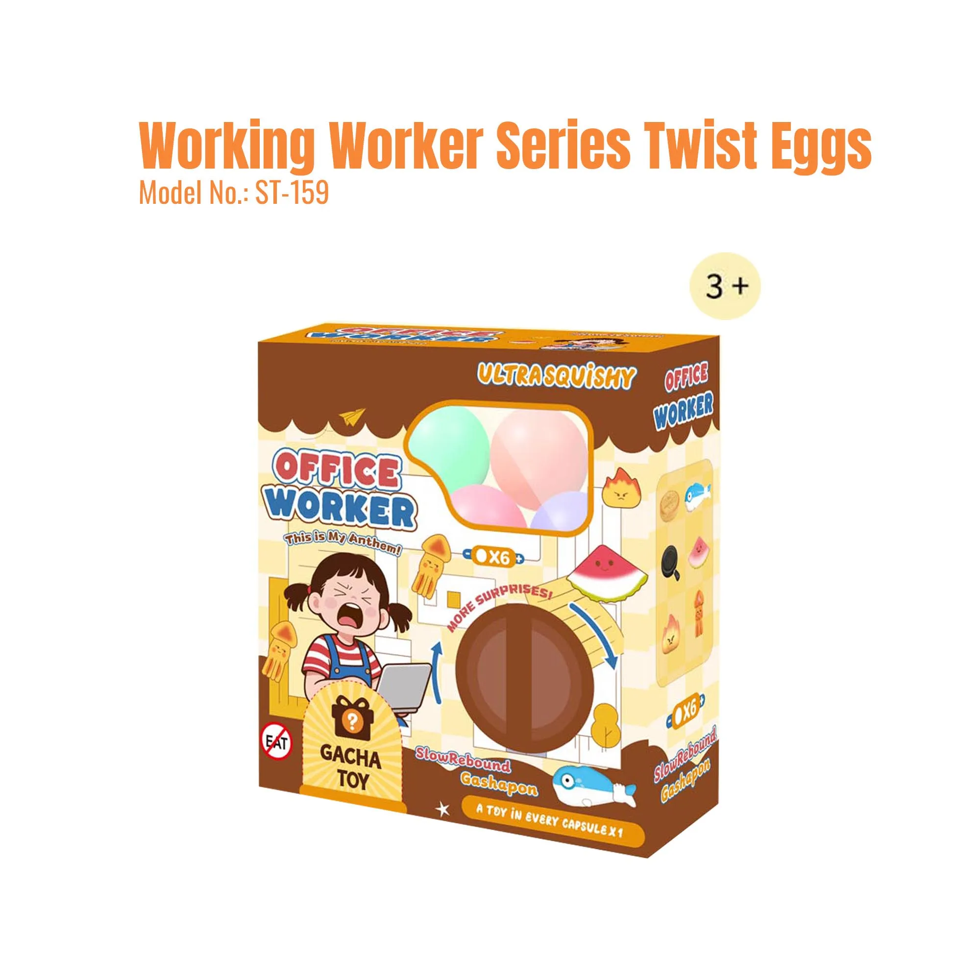 ST-159 Working Worker Series Twist Eggs_cover 2