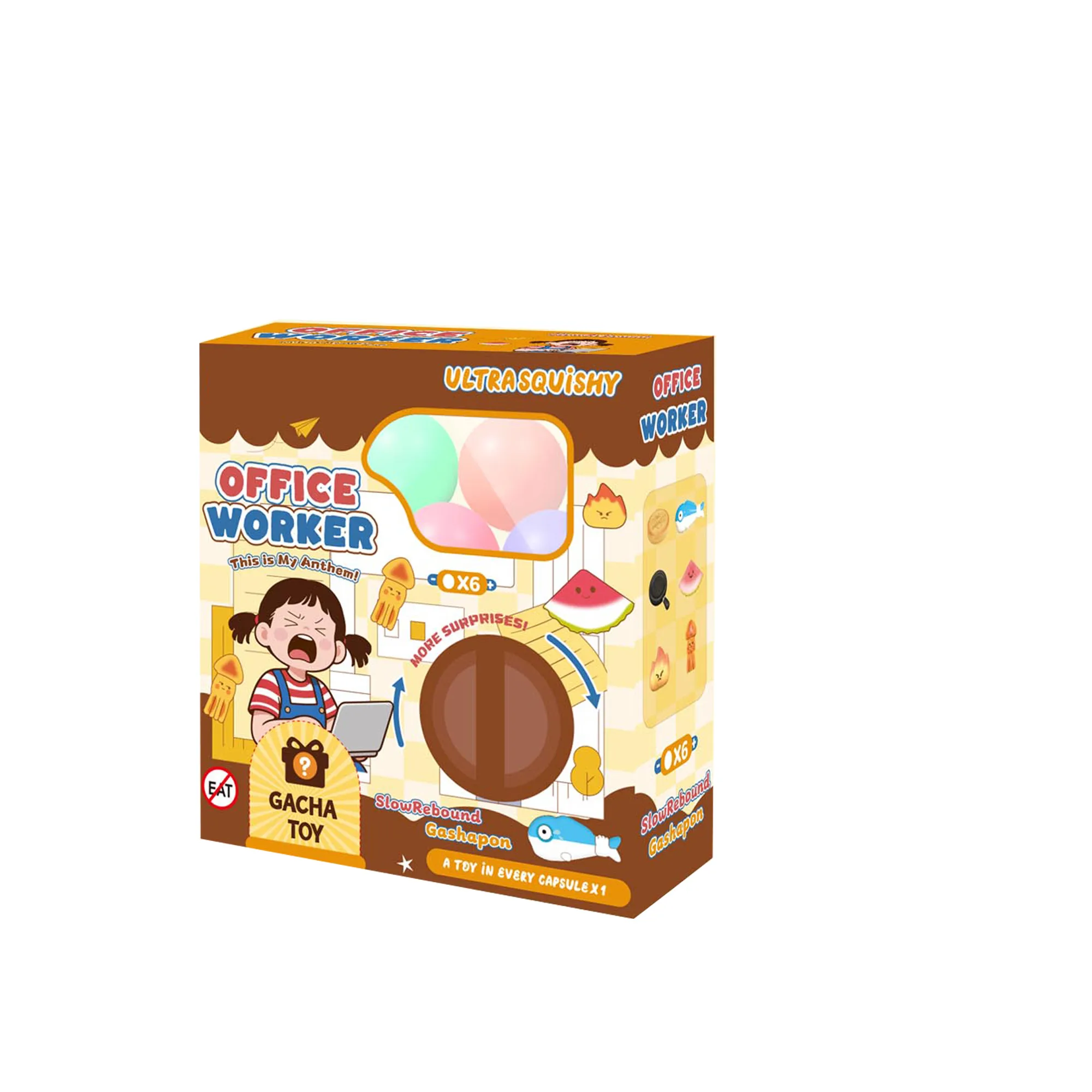 ST-159 Working Worker Series Twist Eggs_product pack