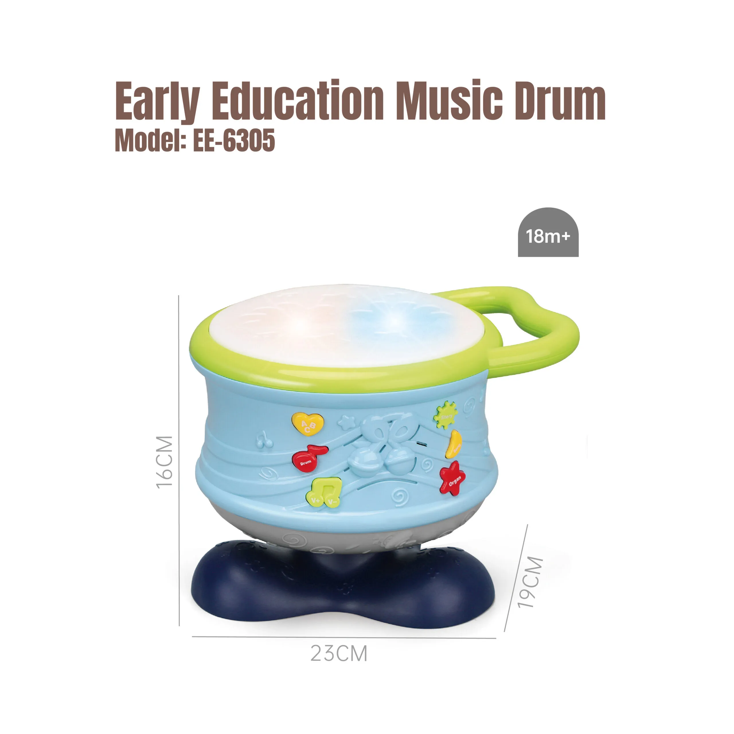 EE-6305 Early Education Music Drum_1