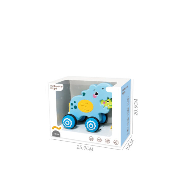 EE-63502 Hippo Pull Rope Car_2