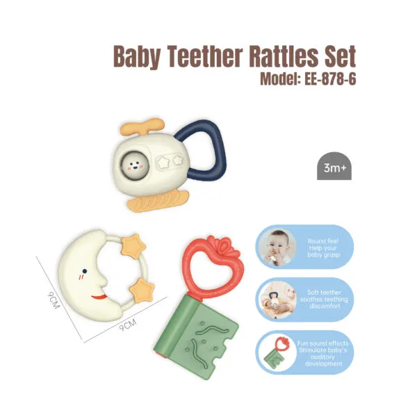 EE-878-6 Baby Teether Rattles Set_1