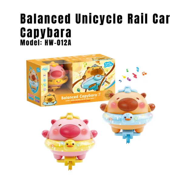 HW-012A Balanced Unicycle Rail Car_Capybara