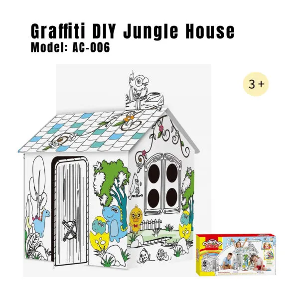 AC-001 Graffiti DIY Jungle House