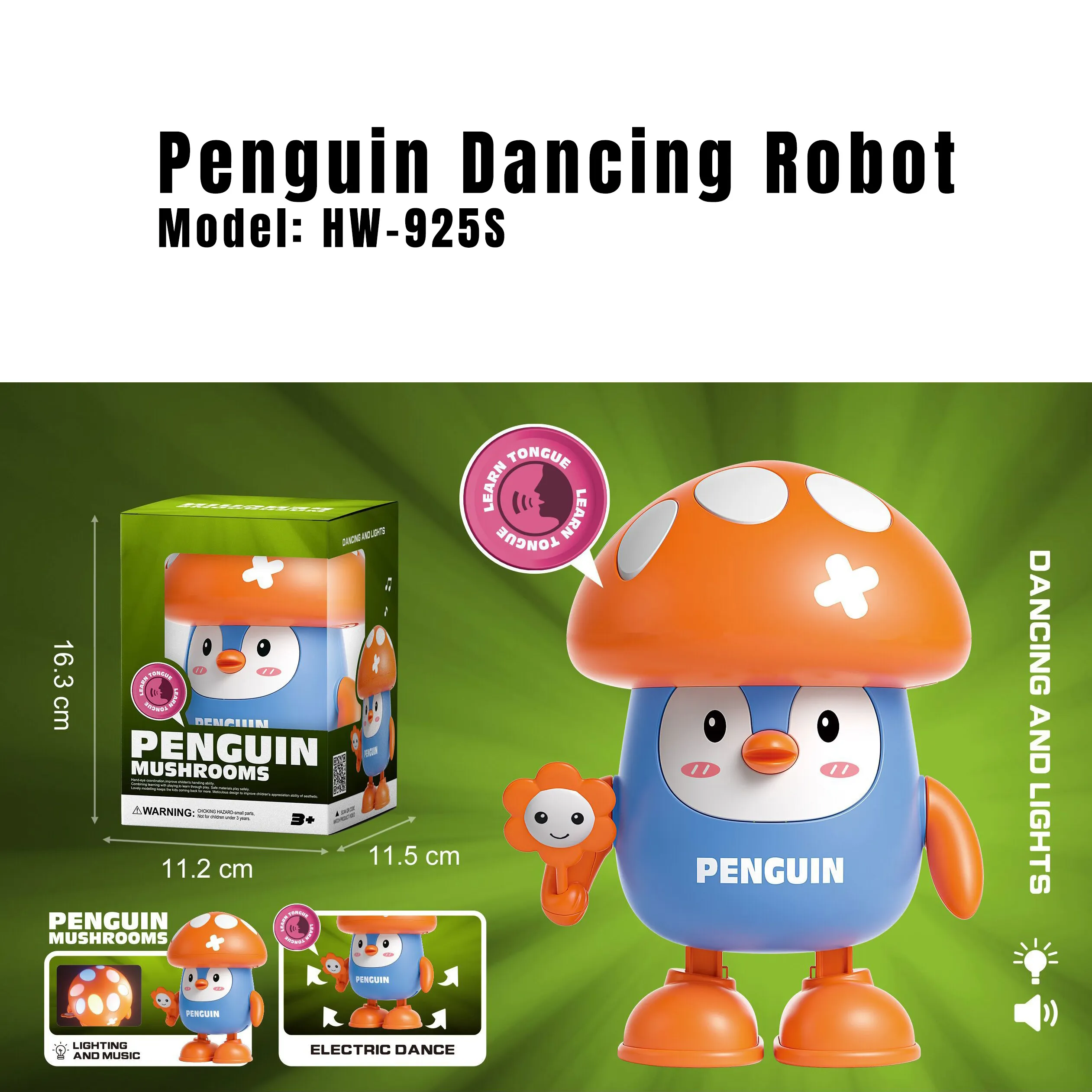 HW-925S Penguin Dancing Robot