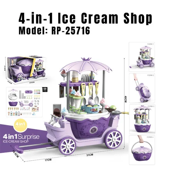 RP-25716 4-in-1 Ice Cream Shop