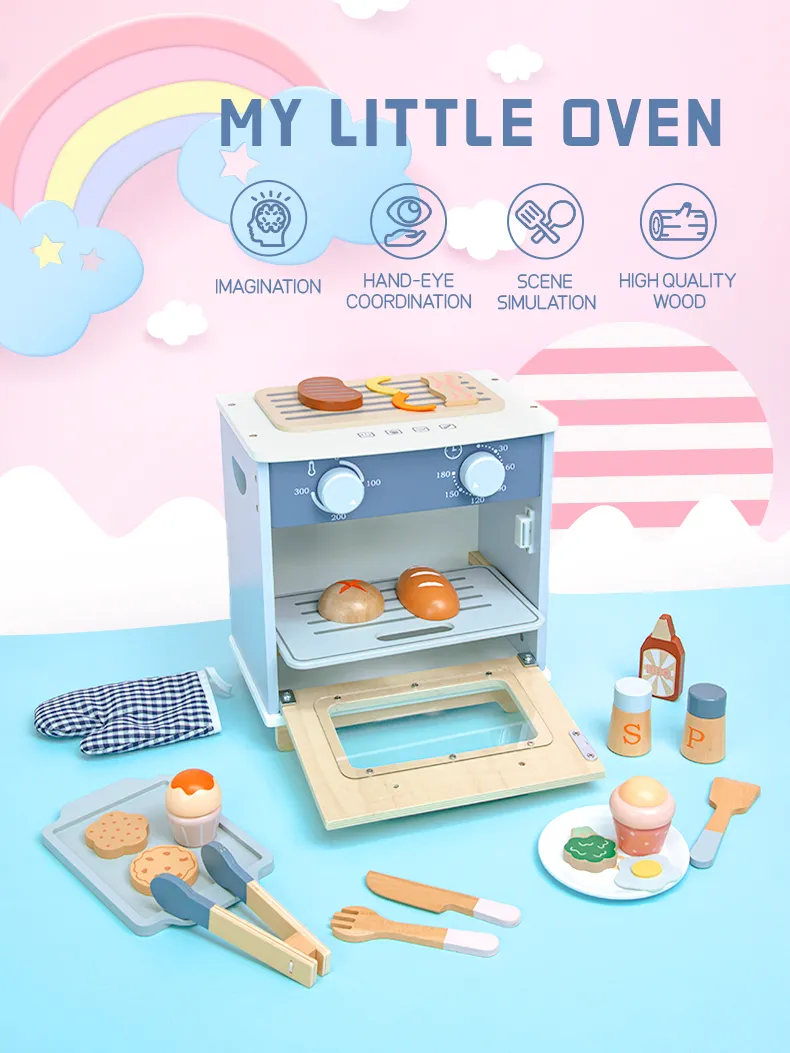 WT-188 Morandi Kids Oven Playset_ (1)