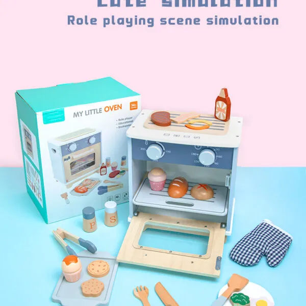 WT-188 Morandi Kids Oven Playset_ (3)