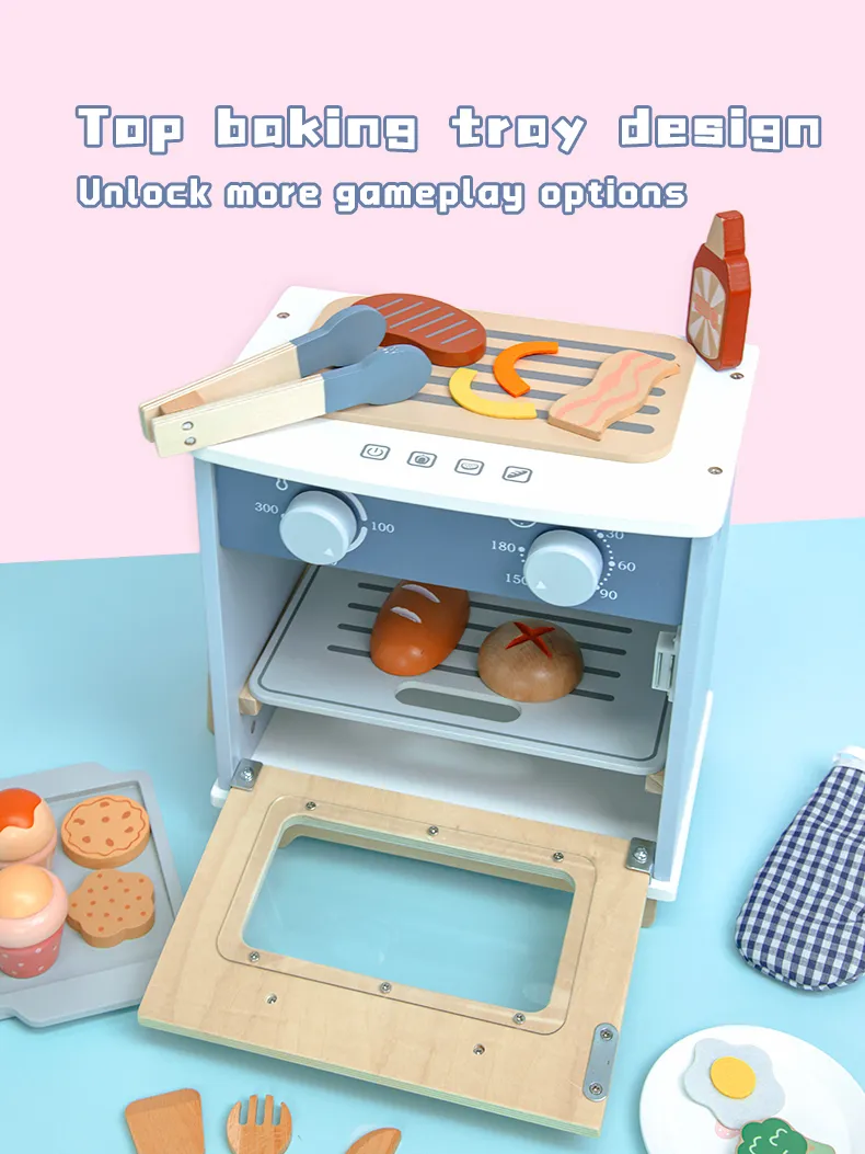 WT-188 Morandi Kids Oven Playset_ (7)