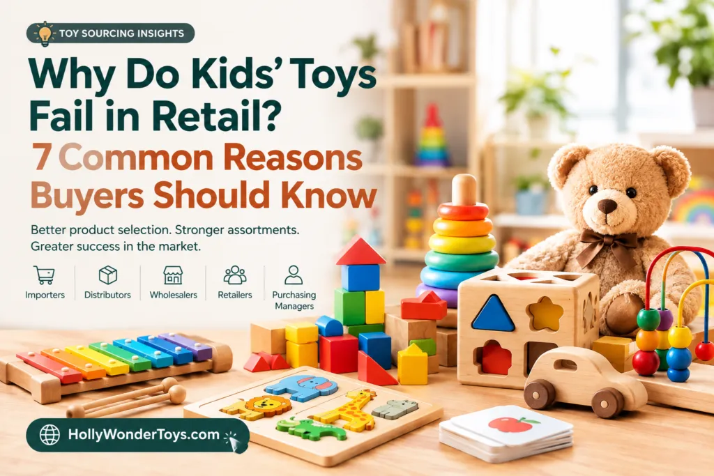 Why Do Kids' Toys Fail in Retail? 7 Common Reasons Buyers Should Know