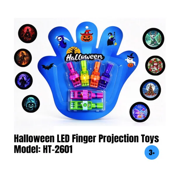 HT-2601 Halloween LED Finger Projection Toys 2