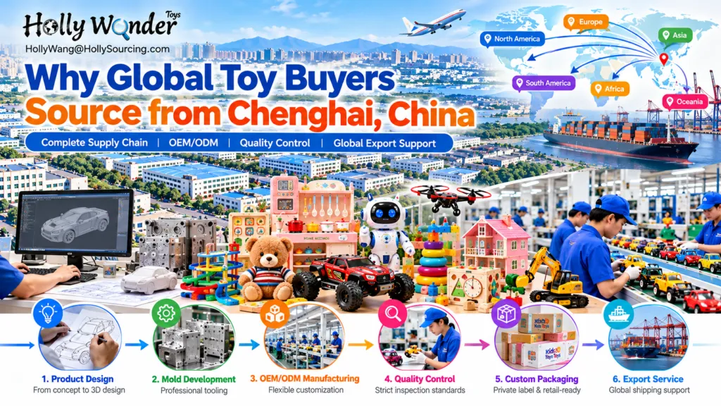 Why Global Toy Buyers Source from Chenghai