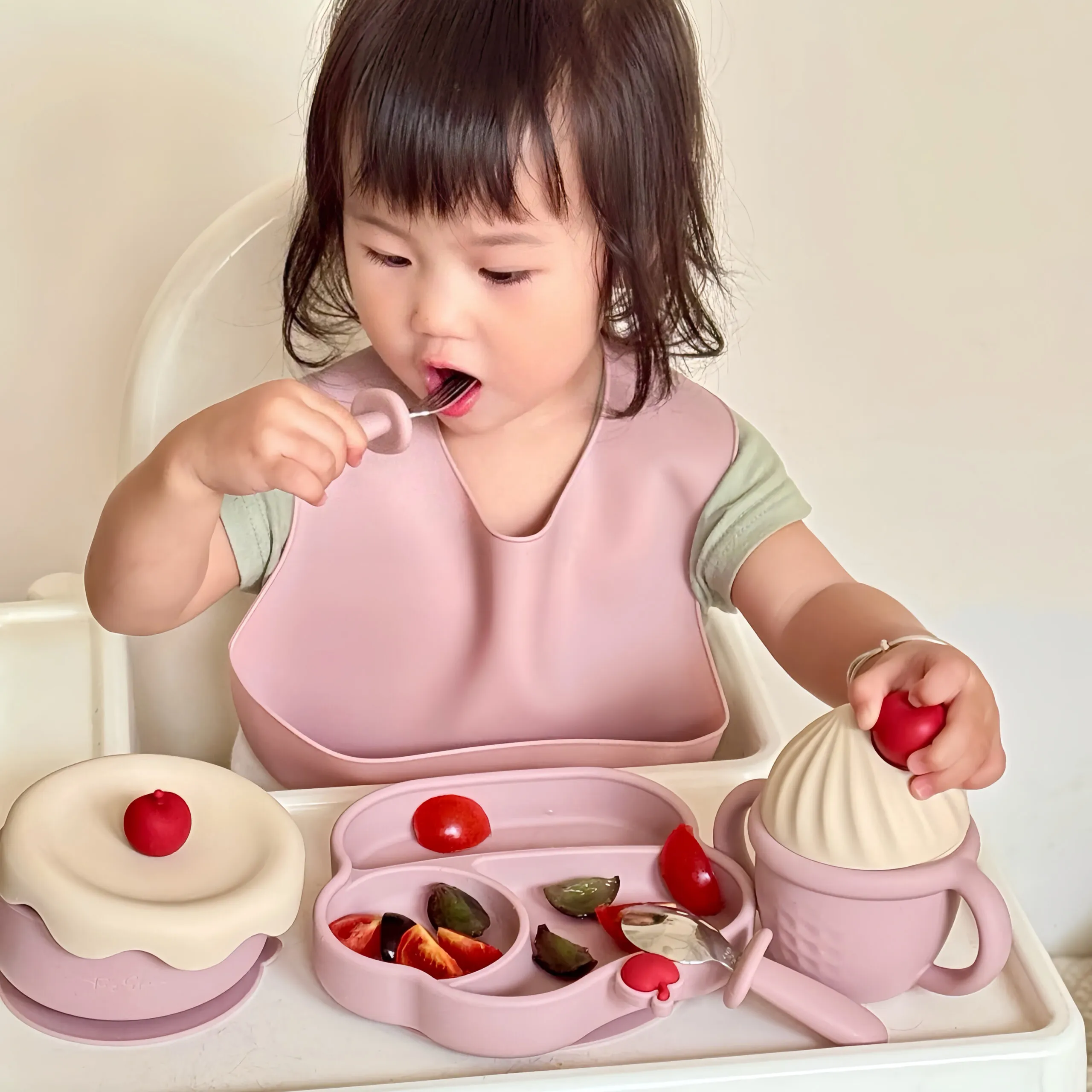 GP-2003 Ice Cream Silicone Feeding Set 11