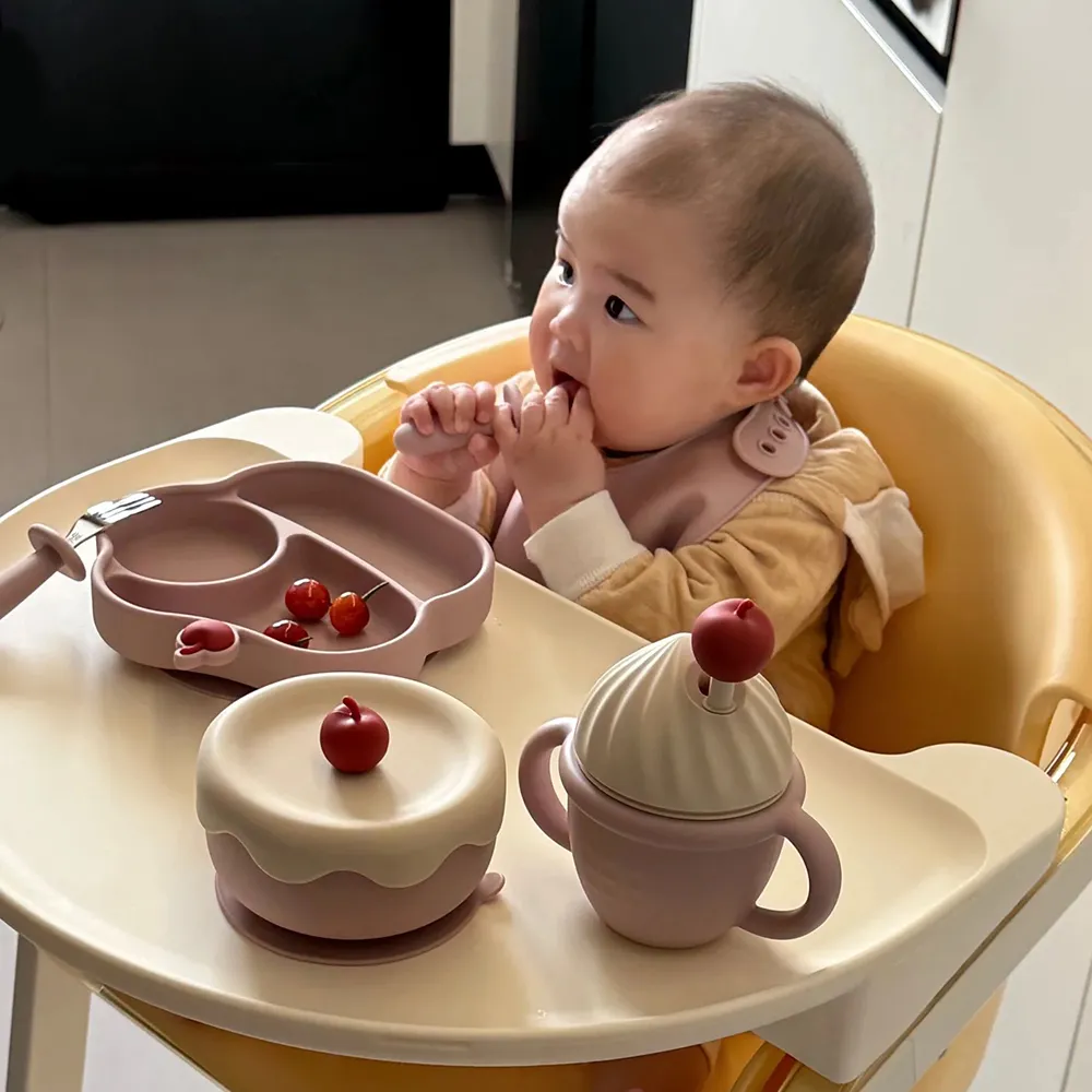 GP-2003 Ice Cream Silicone Feeding Set 17