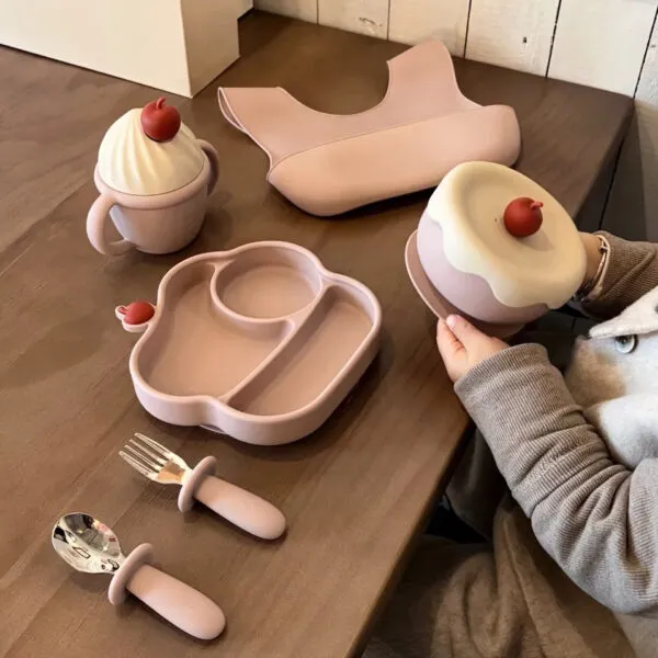 GP-2003 Ice Cream Silicone Feeding Set 3