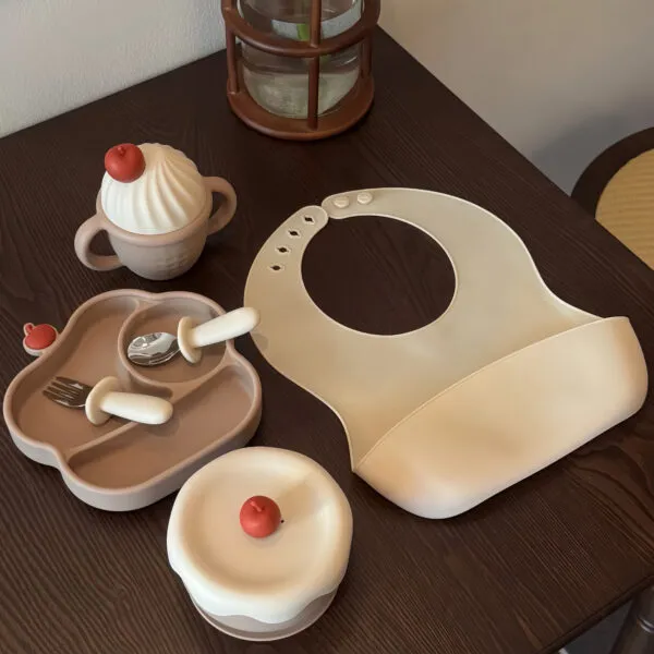GP-2003 Ice Cream Silicone Feeding Set 7