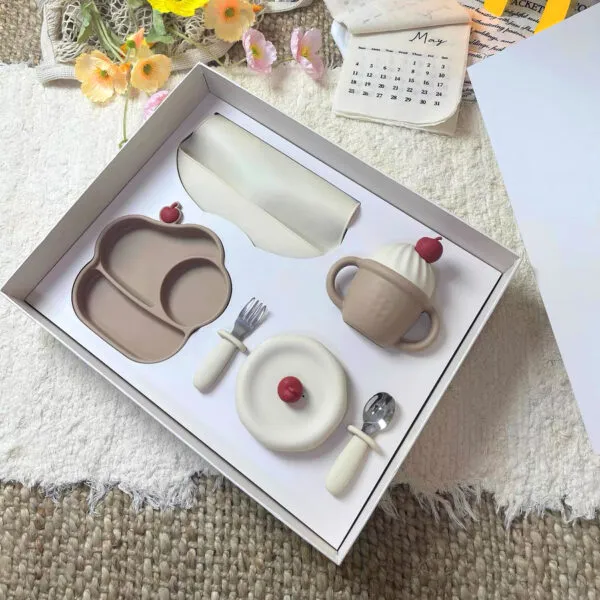 GP-2003 Ice Cream Silicone Feeding Set 8