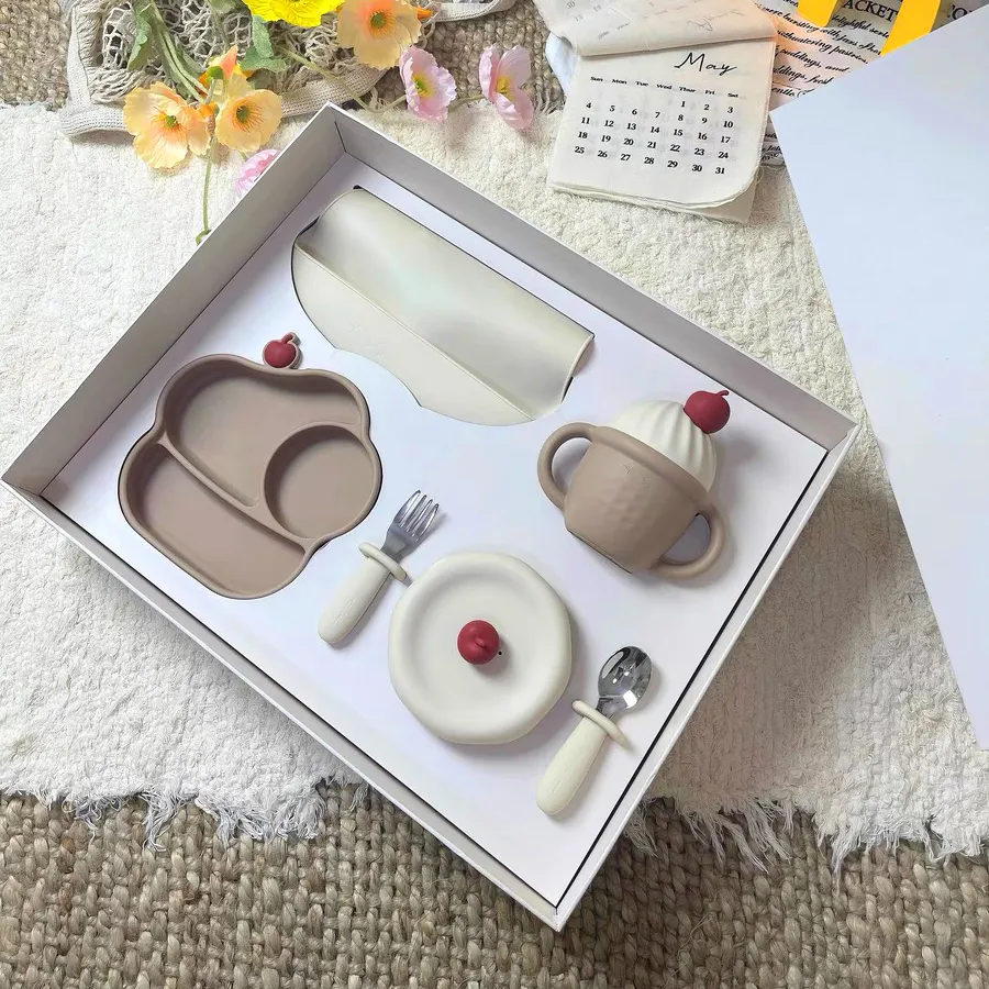 GP-2003 Ice Cream Silicone Feeding Set 8